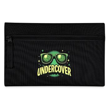 Lunettes de soleil drôles et costume de discours infiltré - Trousse - noir - Devant