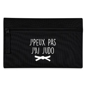 J'Peux Pas J'ai Judo - Trousse - noir - Devant