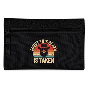 Sorry This Beard is Taken - Funny Valentines Day - Trousse - noir - Devant