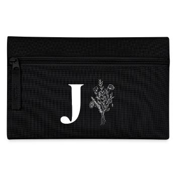 Minimalist flowers - Pencil Case - black - Front
