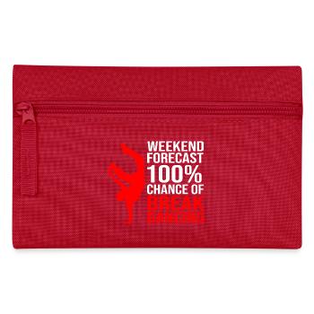 Breakdance - Federtasche - Rot - Vorne
