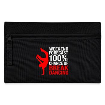 Breakdancing - Pencil Case - black - Front
