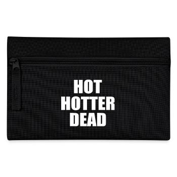 Hot hotter dead - Federtasche - Schwarz - Vorne