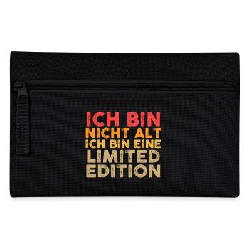 Ich Bin Nicht Alt Geburtstag - Federtasche - Schwarz - Vorne