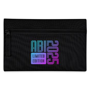 Abi 2025 - Limited Edition - Abitur - Spruch - Federtasche - Schwarz - Vorne