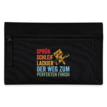 Car Painter Vehicle Painter Painter - Pencil Case - black - Front