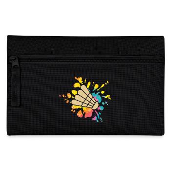 Federball Badminton - Federtasche - Schwarz - Vorne