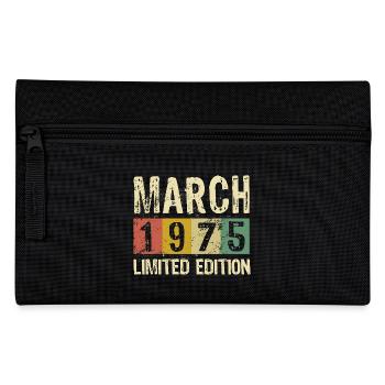 Édition limitée Mars 1975 Cadeau d’anniversaire - Trousse - noir - Devant