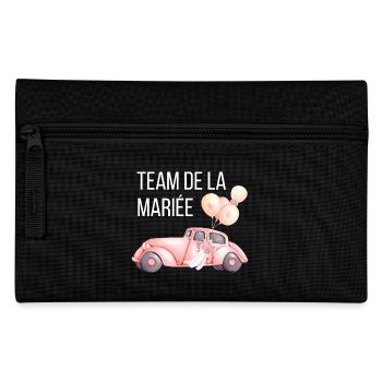 Bride's Team - Wedding Car - Pencil Case - black - Front