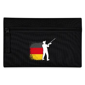 Pêcheur à la ligne Drapeau allemand Pêche - Trousse - noir - Devant