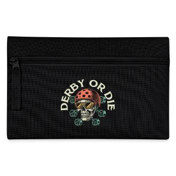 Derby Or Die Skating Roller Derby - Federtasche - Schwarz - Vorne