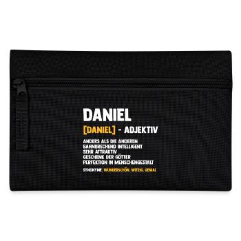Daniel - Pencil Case - black - Front