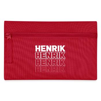 Henrik - Federtasche - Rot - Vorne