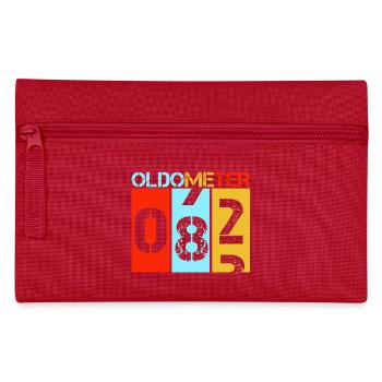 Oldometer 82 Retro Vintage 82nd Birthday - Pencil Case - red - Front