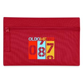 Oldometer 87 Retro Vintage 87th Birthday - Pencil Case - red - Front