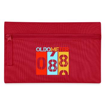 Oldometer 88 Funny 88th Birthday Retro - Pencil Case - red - Front