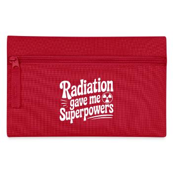 Radiation Gave Me Superpowers - Pencil Case - red - Front