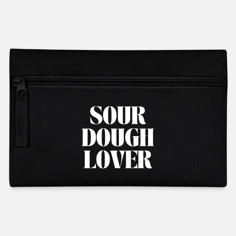 Sauerteigliebhaber - Federtasche - Schwarz