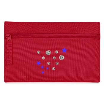 flocon de neige - Trousse - rouge - Devant