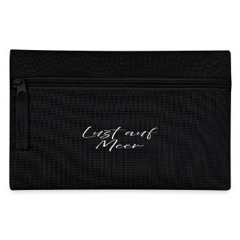Desire for the sea Holiday Wanderlust Holidays Sea Beach - Pencil Case - black - Front