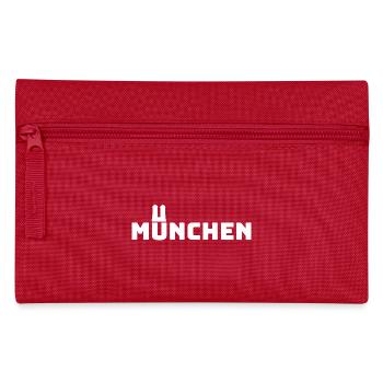 München Bayern Minga Stadt Bavaria Frauenkirche - Federtasche - Rot - Vorne