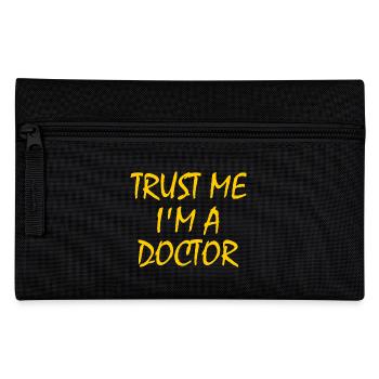 trust me im a doctor - Federtasche - Schwarz - Vorne
