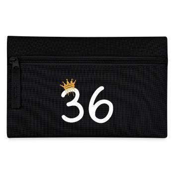 36 - Federtasche - Schwarz - Vorne