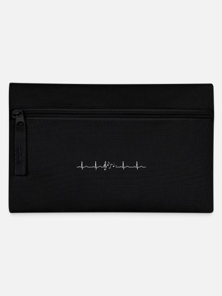 Heartbeat Music - Pencil Case - black