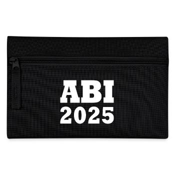 Abi 2025 - Federtasche - Schwarz - Vorne