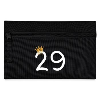29 - Federtasche - Schwarz - Vorne
