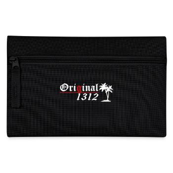 1312 logo white - Federtasche - Schwarz - Vorne