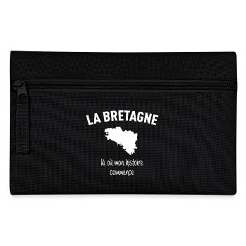 bretagne-histoire - Trousse - noir - Devant