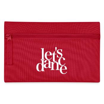 Let's dance - white - Danceshirt - Pencil Case - red - Front