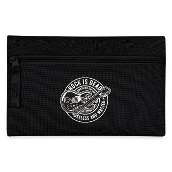 Rock Is Dead - Federtasche - Schwarz - Vorne