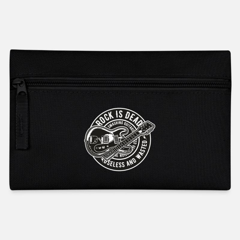 Rock Is Dead - Federtasche - Schwarz