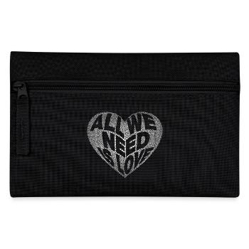 All we need is love. Peace - Trousse - noir - Devant