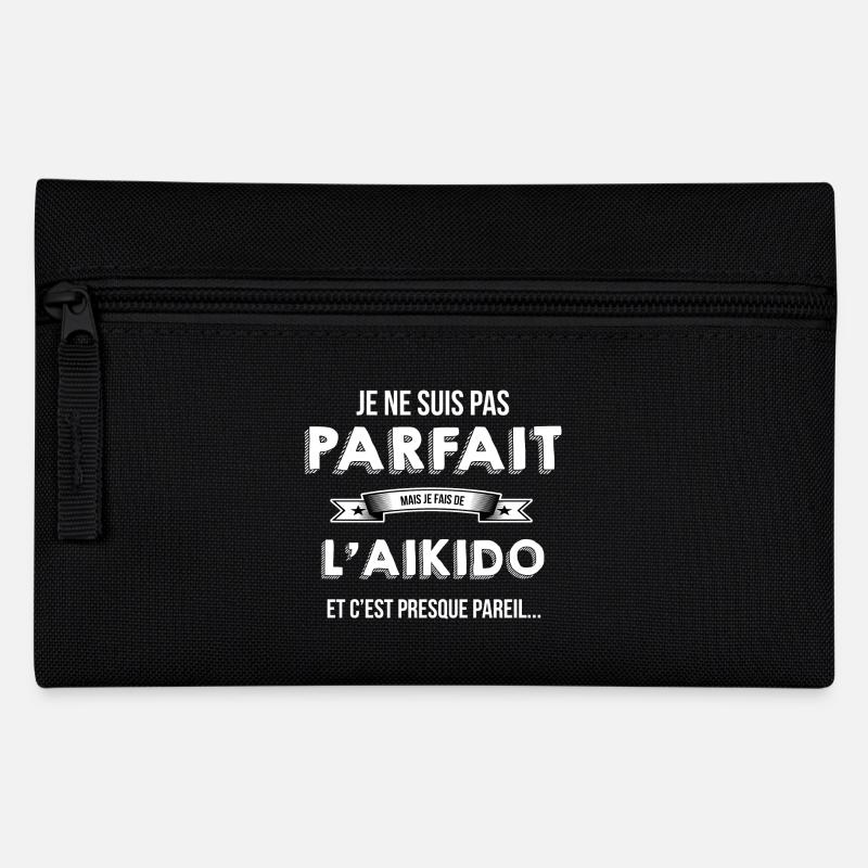 l aikido cadeau humour - Trousse - noir
