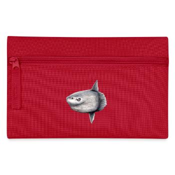 Moonfish - ocean sunfish - Poisson lune Mola mola - Pencil Case - red - Front
