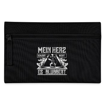 Shisha Mein Herz Blubbert - Federtasche - Schwarz - Vorne