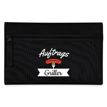 Auftrags Griller - Federtasche - Schwarz - Vorne