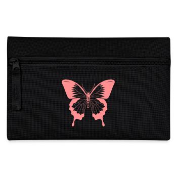 Butterfly - Federtasche - Schwarz - Vorne