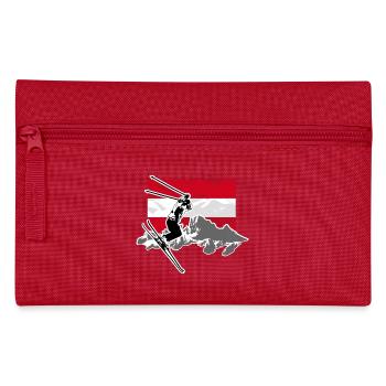 Austria Ski Alpine - Federtasche - Rot - Vorne