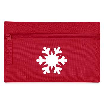 snow - Pencil Case - red - Front