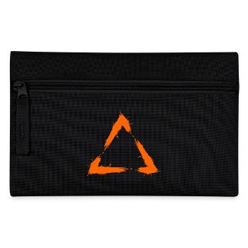 Symbol Dreieck Geometrie - Federtasche - Schwarz - Vorne