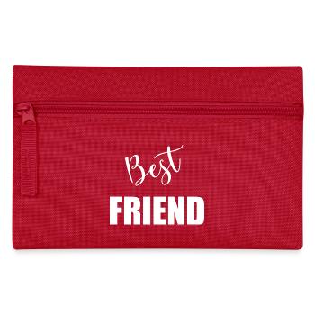 BEST FRIEND. AMITIE - Trousse - rouge - Devant