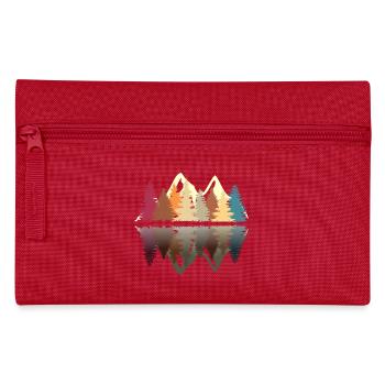 Wald am See T-shirt in retro look - Pencil Case - red - Front