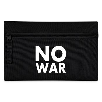 No war - Pencil Case - black - Front
