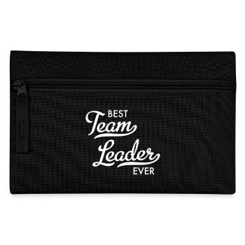 Best Team Leader - Pencil Case - black - Front