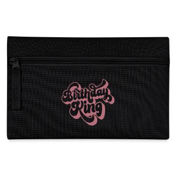 Birthday King - Cooles Geburtstagsparty-Geschenk für Männer - Federtasche - Schwarz - Vorne
