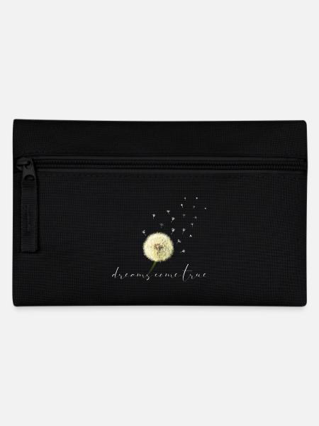 Pusteblume dreams come true - Federtasche - Schwarz